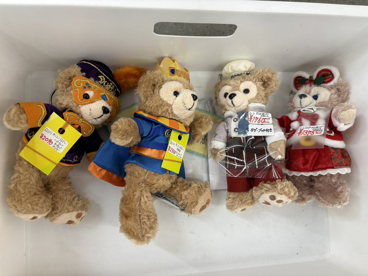 ☆D111＆D115ケースに入荷しました!! ・ダッフィー、シェリーメイ