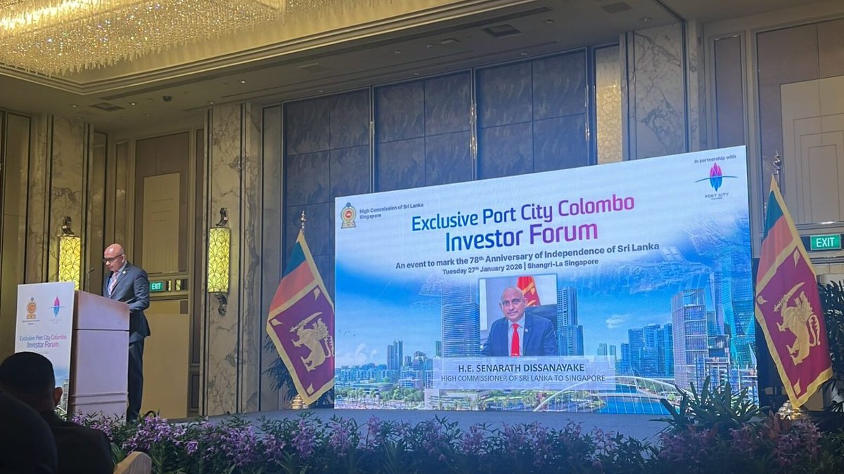Colombo Port City Economic Commission tweet media
