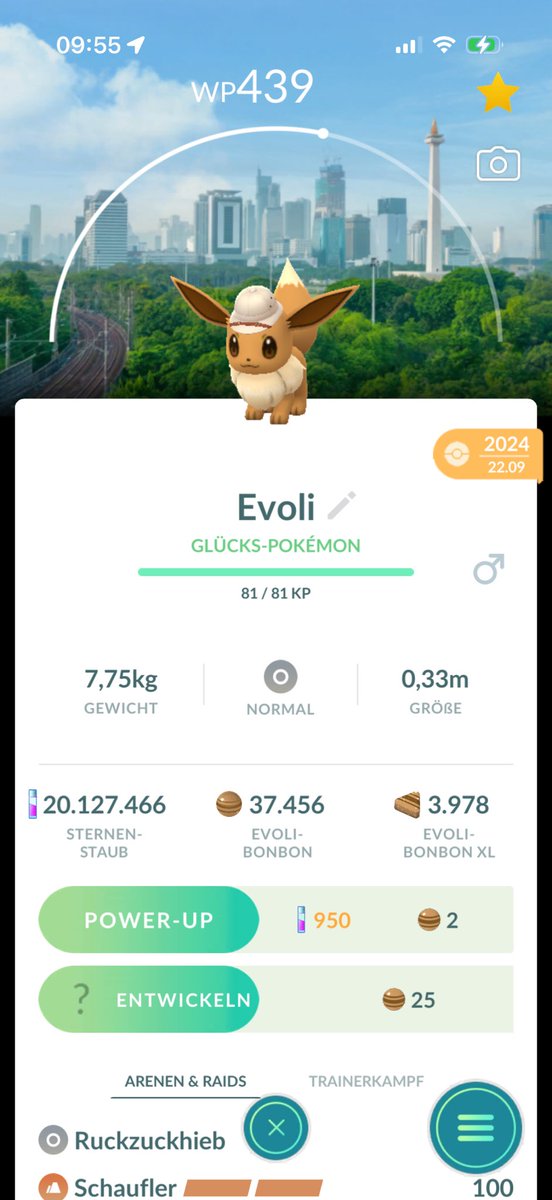 First Forever friend and 1. Remote Trade 😃 Everything works fine 😅 thank you <a href="/TendouXForce/">TendouXForce</a> 🙋🏻‍♀️
#PokemonGO