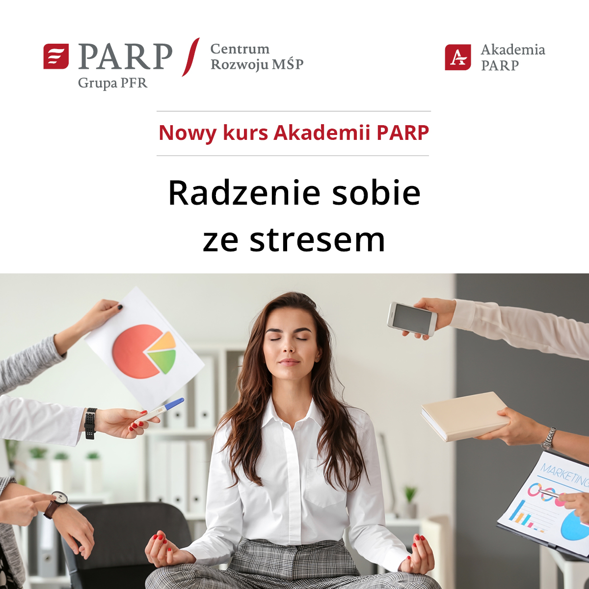 EEN_Warszawa's tweet photo. Dzięki  bezpłatnemu kursowi online Akademii PARP dowiesz się:
☑️ jaki wpływ stres ma na zdrowie (psychiczne i fizyczne),
☑️jak radzić sobie z negatywnymi emocjami w trudnych sytuacjach,
☑️ jakie techniki relaksacyjne pomagają odzyskać równowagę i spokój

👉https://t.co/oDRutwiDx7 https://t.co/yQ4c99kH6Y