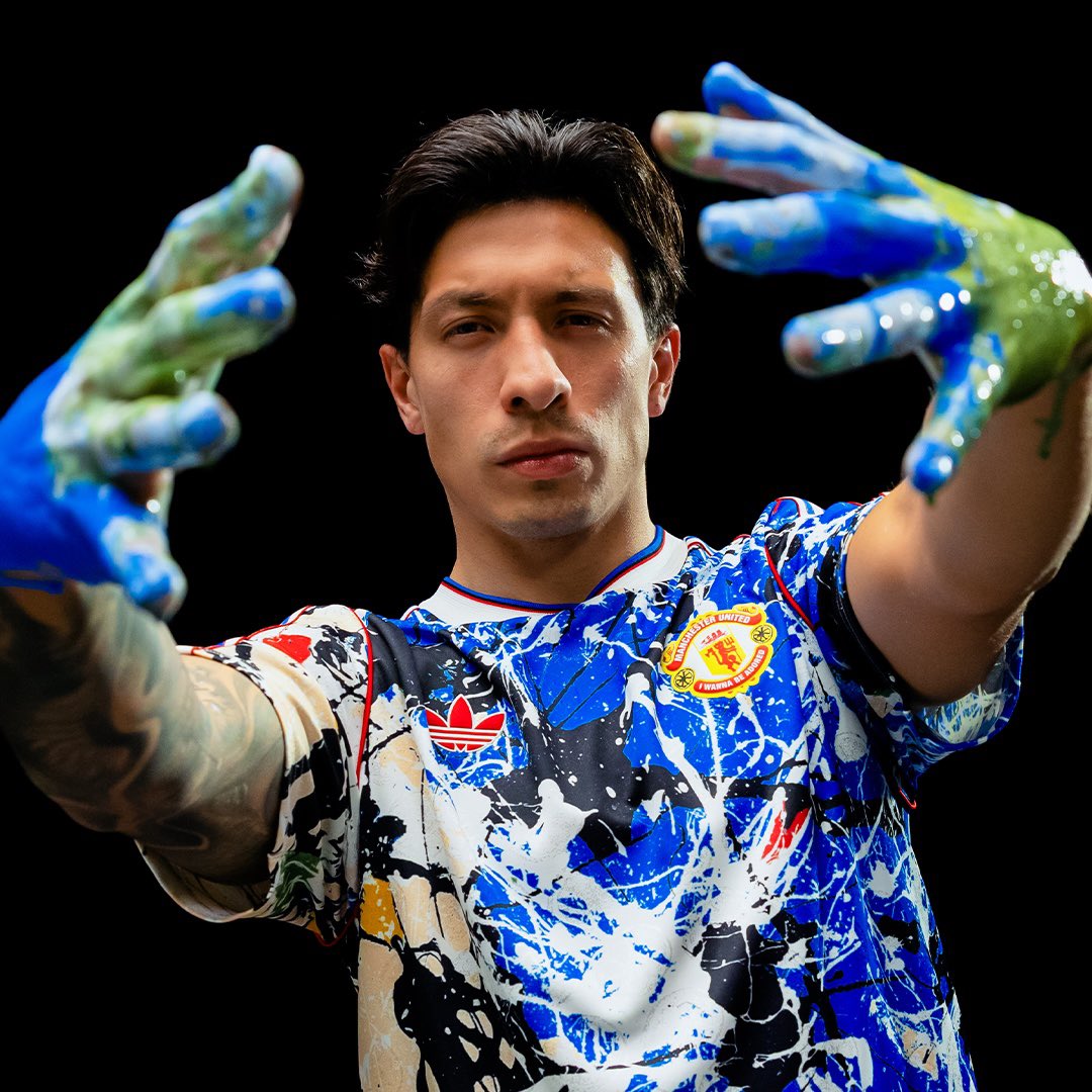 definitely adoring this one.. 🥀❤️​

introducing the adidas x Manchester United x The Stone Roses collection, available now. 🔗