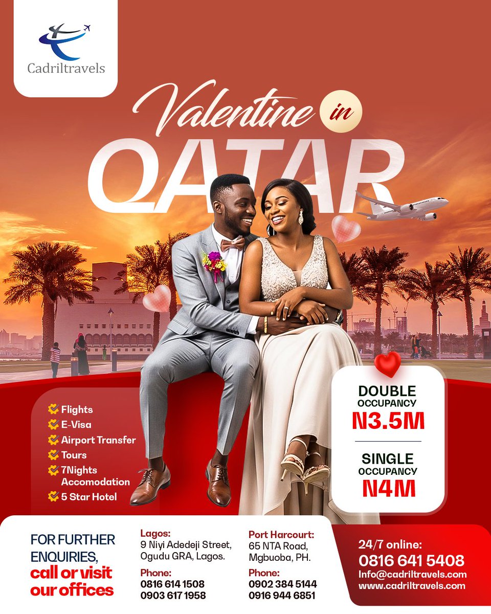 Designed to promote a luxury Valentine’s couples package in Qatar.
An elegant couples image paired with the Doha cityscape and a cinematic hue to convey romance, exclusivity, and a premium experience.

#GraphicDesigner #valentine #DesignInspiration
