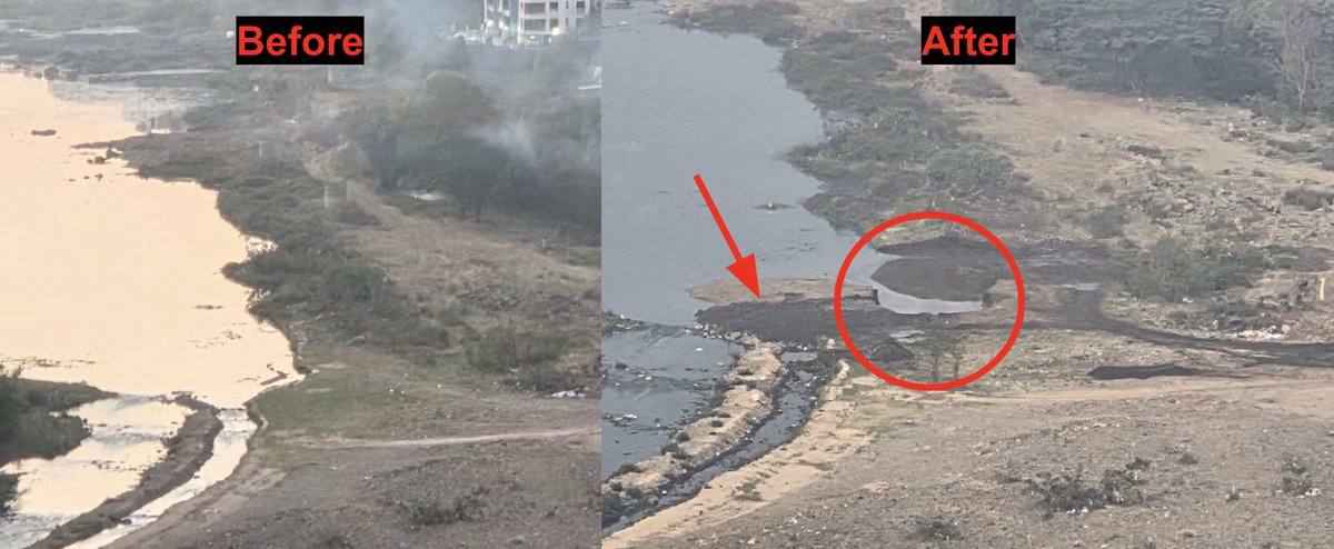 MakePuneGreat's tweet photo. Sand mining mafias are back at it again for the 3rd time in the same area! Authorities always fail to take permanent actions. These sand mafias start their work after 12 midnight and drive off their fully loaded trucks at 5-6 in morning.

@CPPuneCity @PuneCityPolice @punekarnews https://t.co/ibXtPEtJXX
