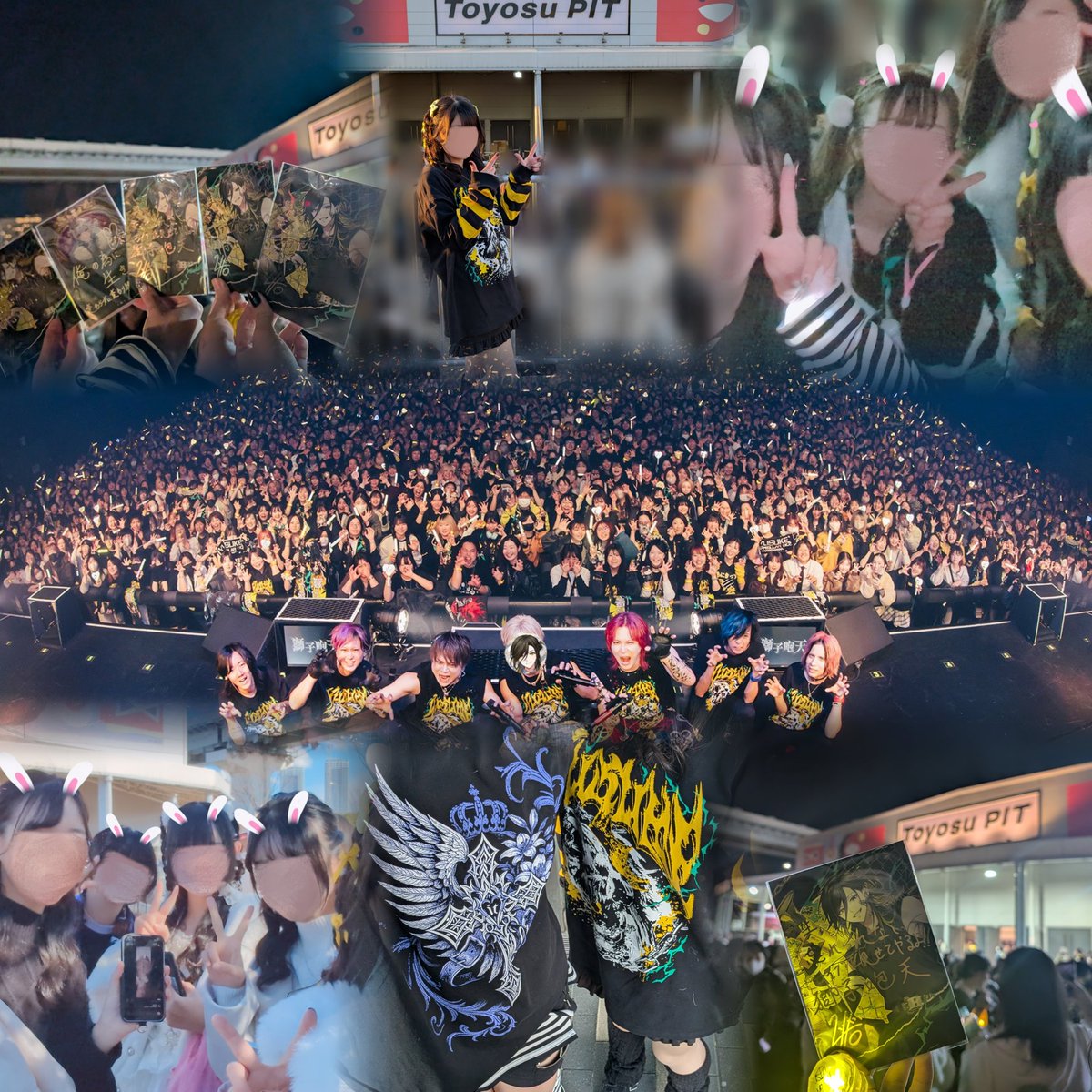 一緒に歌えたり盛り上がれたりとにかく自由で最高に楽しかった(՞ ᴗ ̫