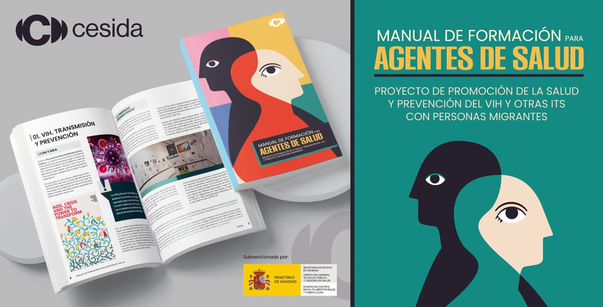 🔴 Desde Cesida presentamos una nueva edición del manual de formación para agentes de salud que trabajan con personas migrantes. Reafirmamos así nuestro compromiso con la salud integral y la justicia social.

👉 ¡Descárgalo aquí! cesida.org/blog/noticias/…