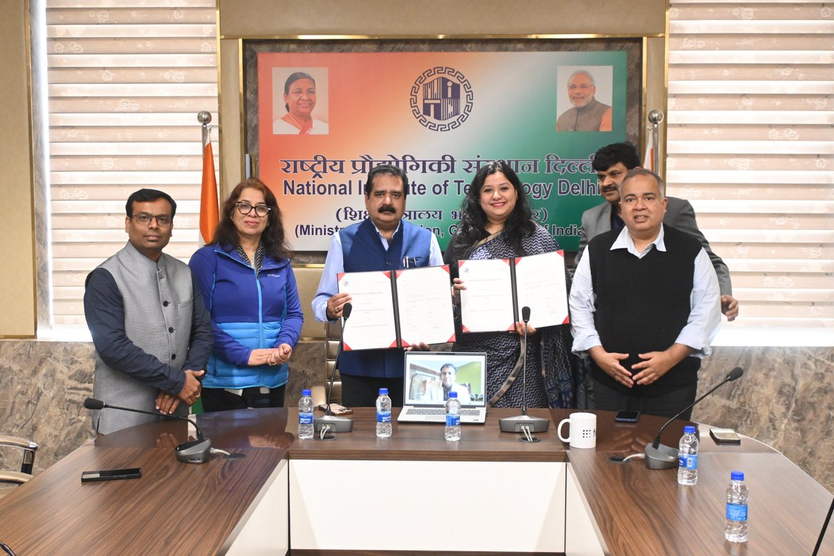 Nitdofficial's tweet image. 🤝 #MoU signed between @Nitdofficial  &amp;amp; @Infogain to strengthen industry–academia collaboration. 🚀
#NITDelhi #MoUSigning #InfogainIndia
More info: facebook.com/share/p/1Asbc5…

@EduMinOfIndia 
@Nitdofficial 
@Infogain