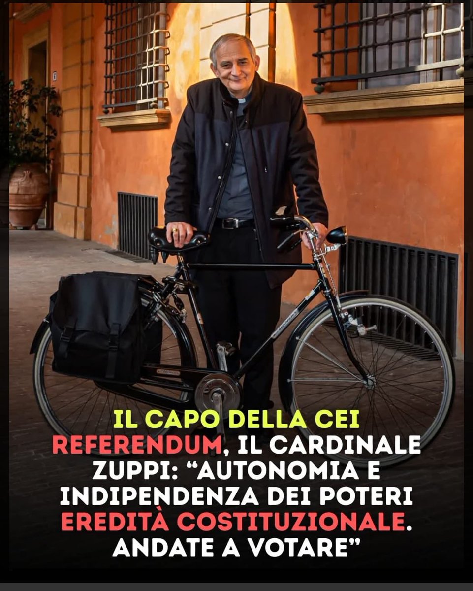 Cari cattolici…l’indicazione è chiara ed inequivocabile!!
#IoVotoNo