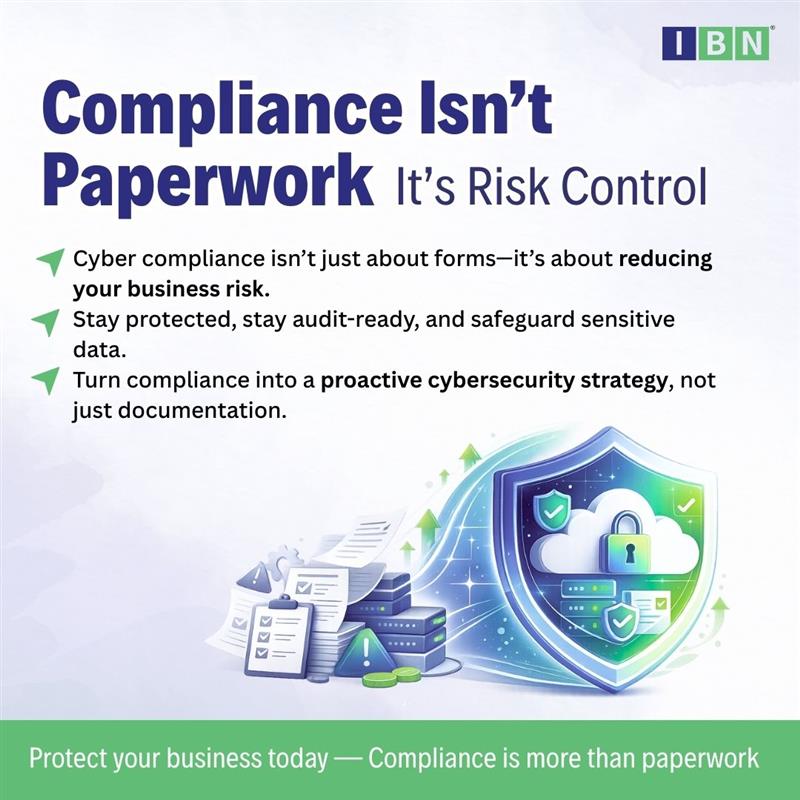 IBNTechnology's tweet photo. In cybersecurity, staying compliant means:
1. Reducing exposure to breaches
2. Protecting sensitive data
3. Being audit-ready at all times
Turn compliance into a proactive defense, not a checklist.
#CyberSecurity #AuditReady #IBNTechnologies #CyberRisk #InfoSec #SecurityFirst https://t.co/CNMbxCEVbt