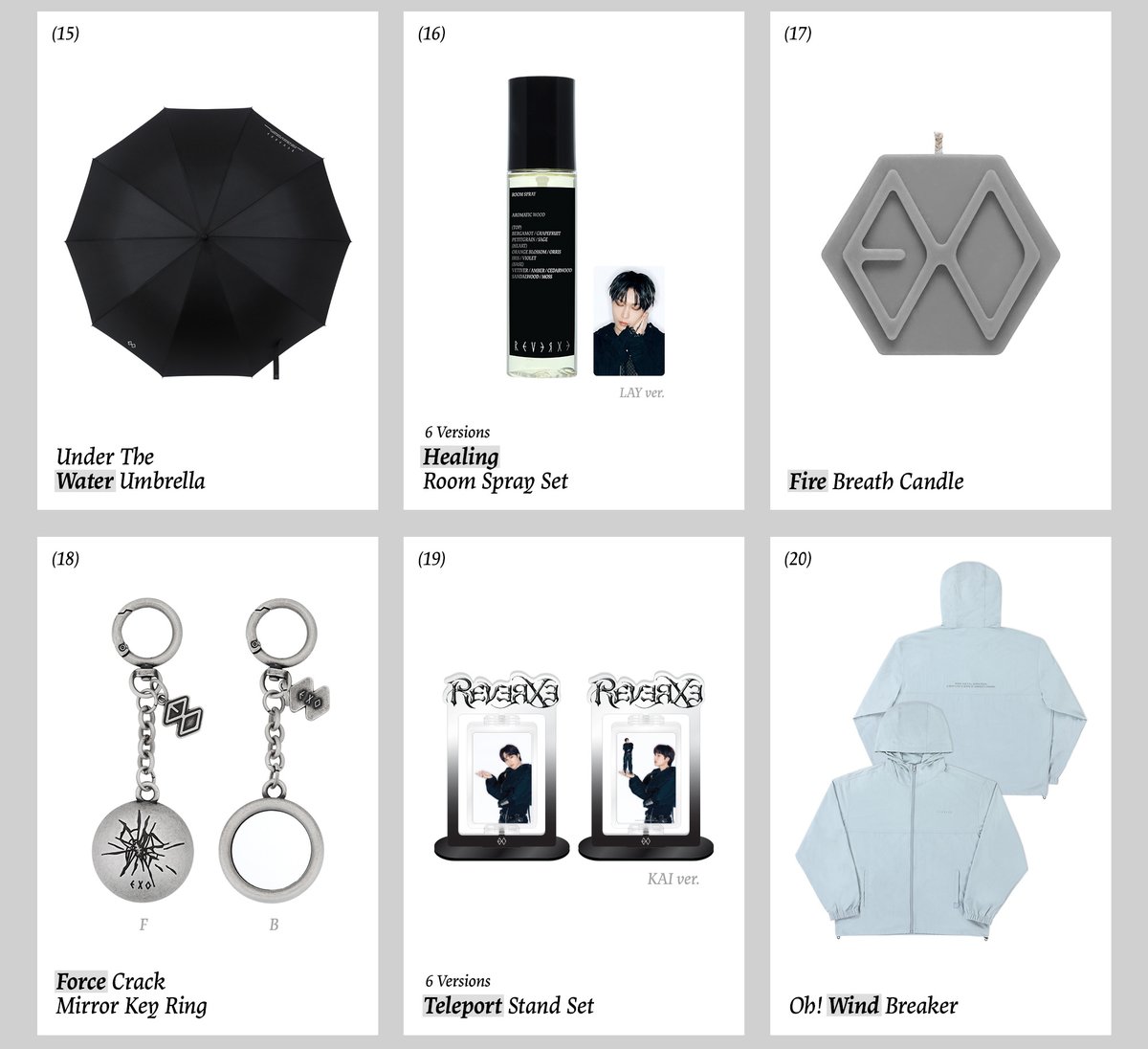 🌟商品追加🌟

#EXO POP-UP
[REVERXE THE WORLD] MDが大好評販売中‼️

グッズが追加となりました🥰
リングやアクスタなど可愛いグッズが
盛りだくさんですのでぜひ下記リンクより
チェックしてください👀✅

🔗ご注文はこちらから➡️qoo10.jp/g/1189386708