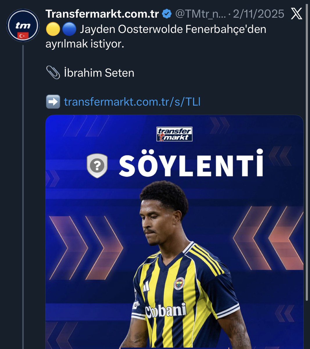 yescontextfb's tweet image. PAYLAŞ PAYLAŞTIR! #343DigitalBoykot

Fenerbahçe’ye her fırsatta operasyon çeken İbrahim Seten’in sahibi olduğu kanala prim verme, izleme, izlettirme!