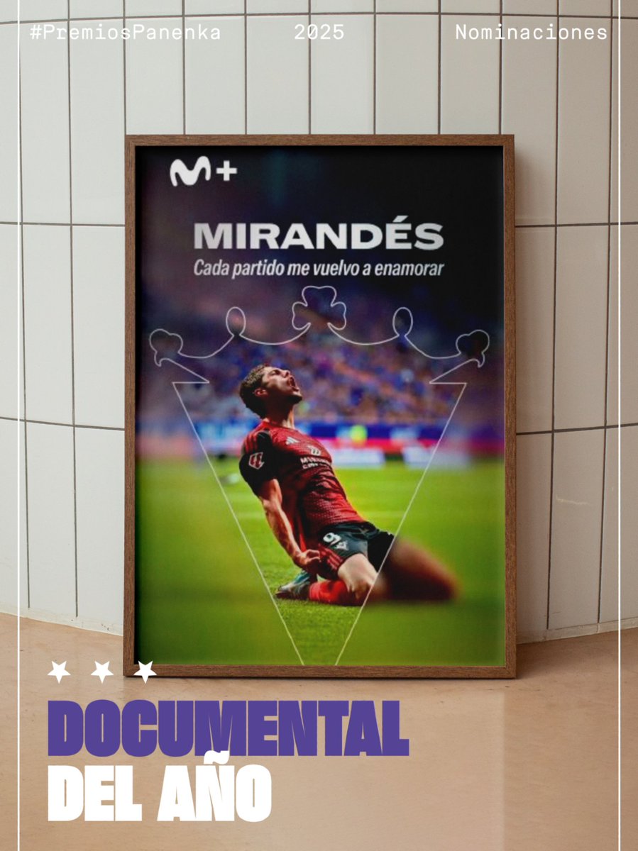 <a href="/SkyShowtime/">SkyShowtime</a> <a href="/PrimeVideoES/">Prime Video España</a> <a href="/ElNuevoInsular/">El Nuevo Insular</a> ⭐ 𝐍𝐎𝐌𝐈𝐍𝐀𝐃𝐎 #PremiosPanenka

🎬 Mirandés, cada partido me vuelvo a enamorar
🎥 <a href="/MPlusDeportes/">Movistar Plus+ Deportes</a>