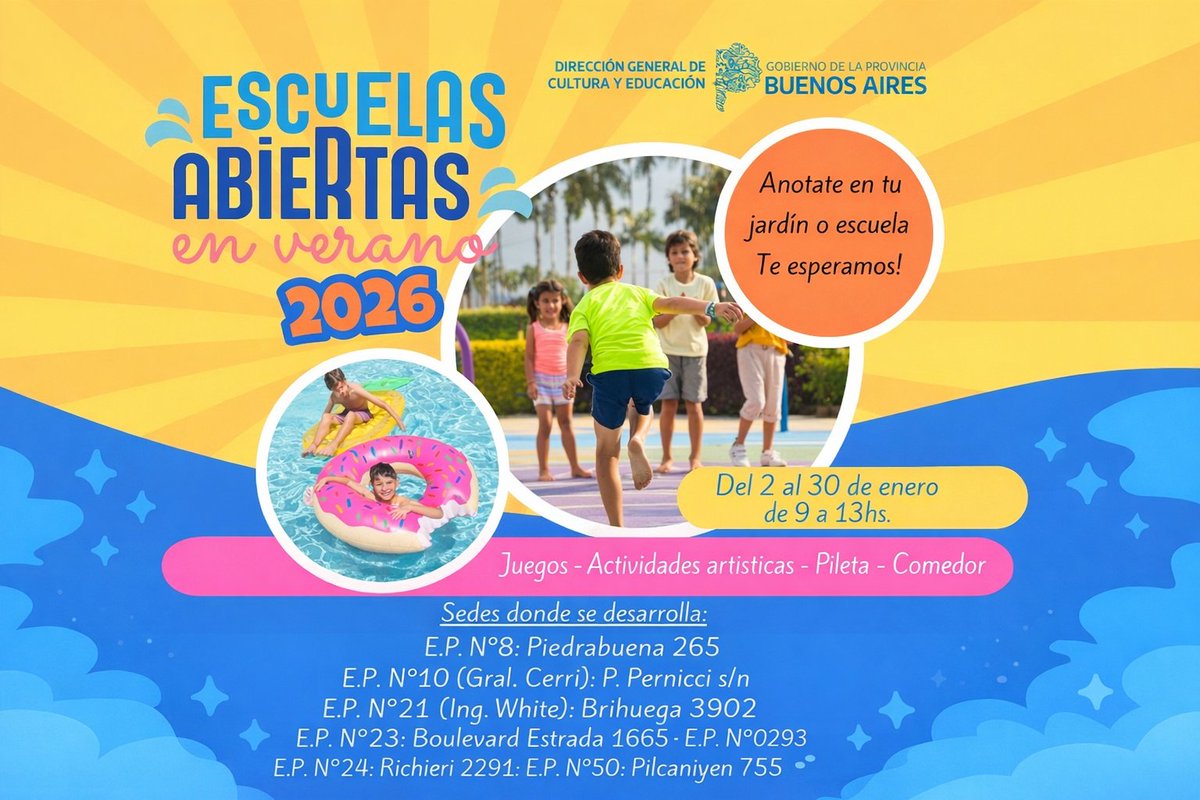 Hoy estaremos acercando el programa #HuertasDeLaCiudad🍅🥦🌸 del <a href="/MunicipioBahia/">Municipio Bahía Blanca</a> a quienes participan de las #EAV🌞 (Escuelas Abiertas en Verano).

De esta forma seguimos generando espacios donde las chicos y chicas puedan aprender el proceso de la huerta🌱, desde la siembra