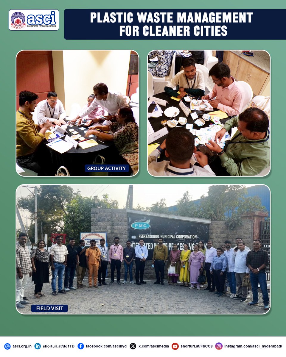 Admn Staff College of India (ASCI) tweet media