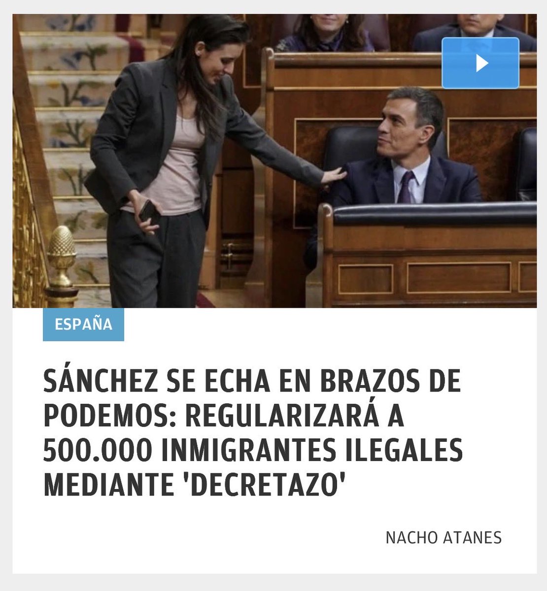 Con las Illes Balears pasando por su peor crisis migratoria tras la llegada de más de 20.000 immigrantes ilegales en los últimos cinco años y con el reto de un crecimiento poblacional que es insostenible, Sánchez pacta una regularización masiva que contribuye a un nuevo efecto