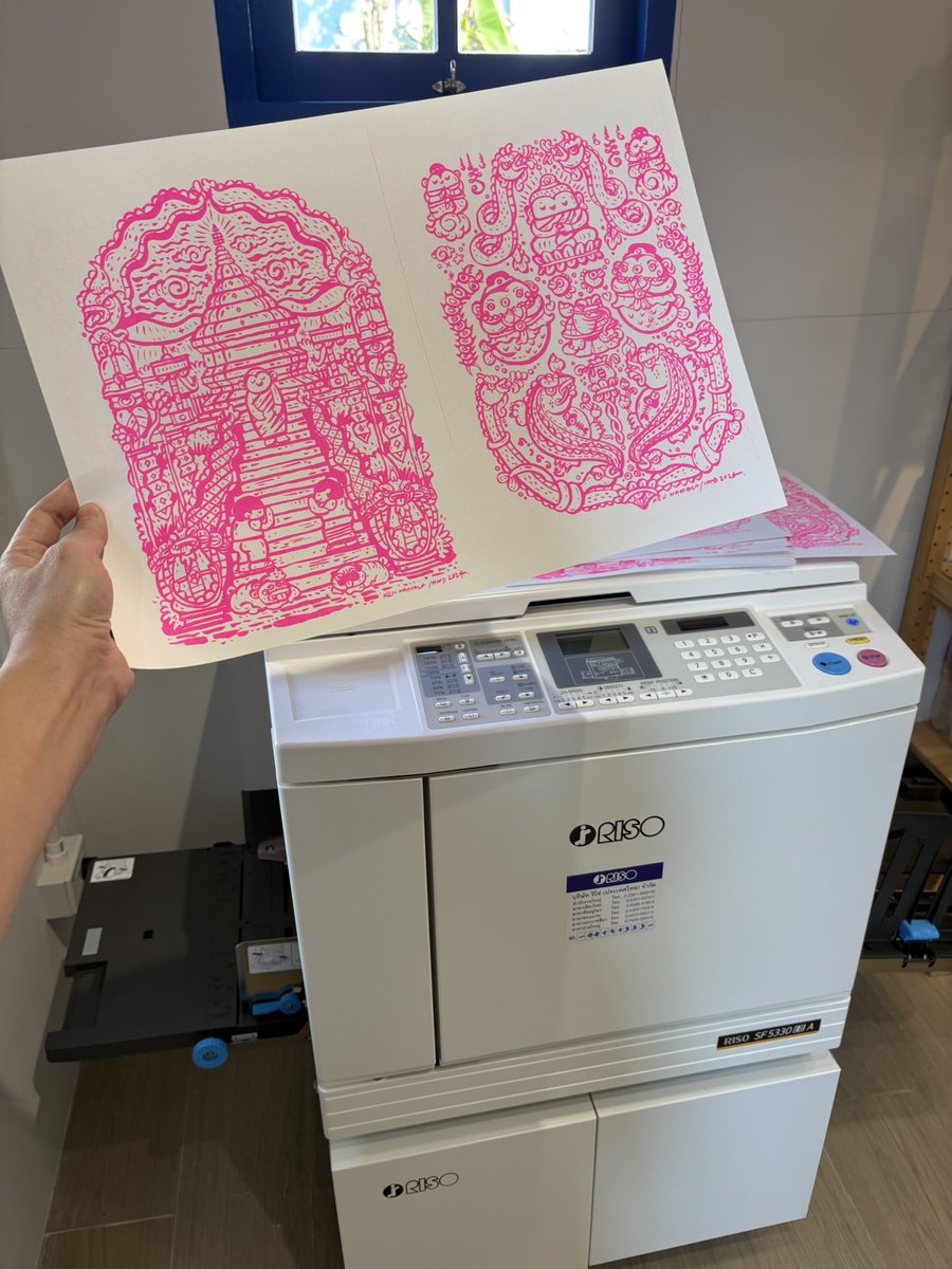New Riso in our studio today!