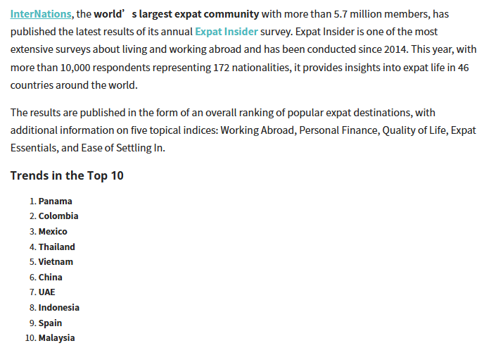 rlxtouch's tweet image. 2025 InterNations Rankings: China surges 13 spots (19→6), the fastest gainer. Proof of its growing allure for expats worldwide.#ChinaGlobalAppeal #ExpatInsider2025