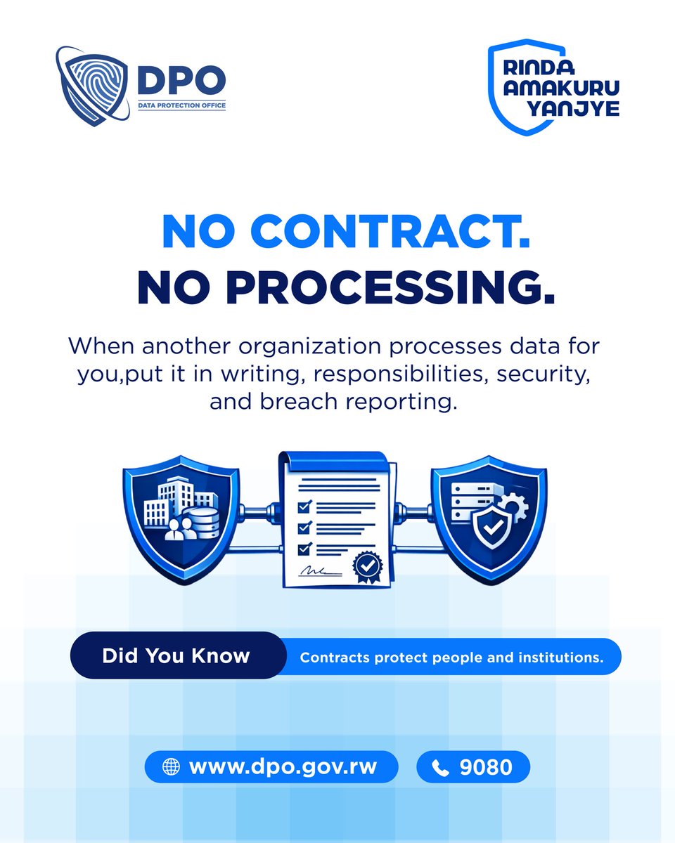 Data Protection and Privacy Office - Rwanda tweet media