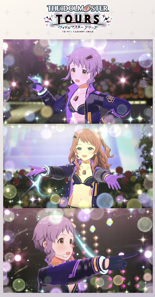 madoalice's tweet photo. ツアマス、好きなアイドル3人で固められるようになったから、スクショが全部可愛くて無敵だ･･････😭
制服のキャンペーンカード、貰っててよかった････････････😭

#ツアマスライブフォト https://t.co/HuObuVqcoM