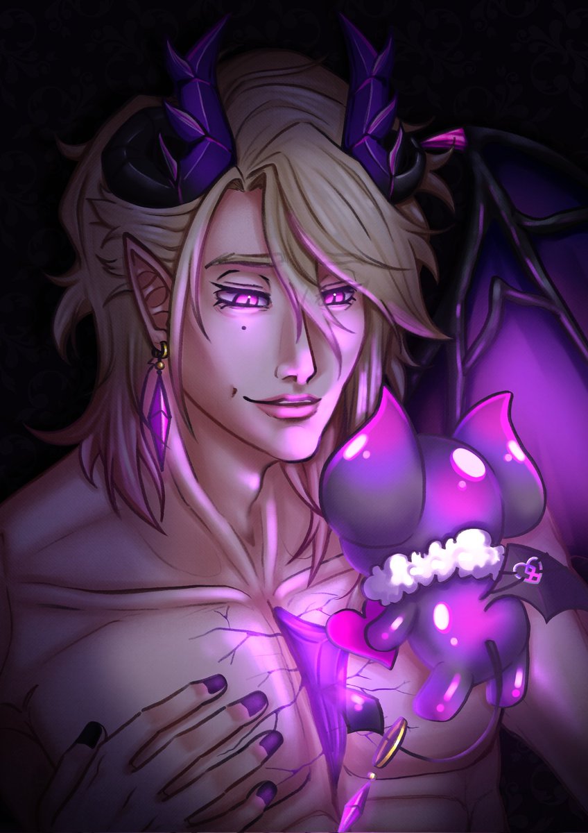 Luicidfer💜♈ tweet media