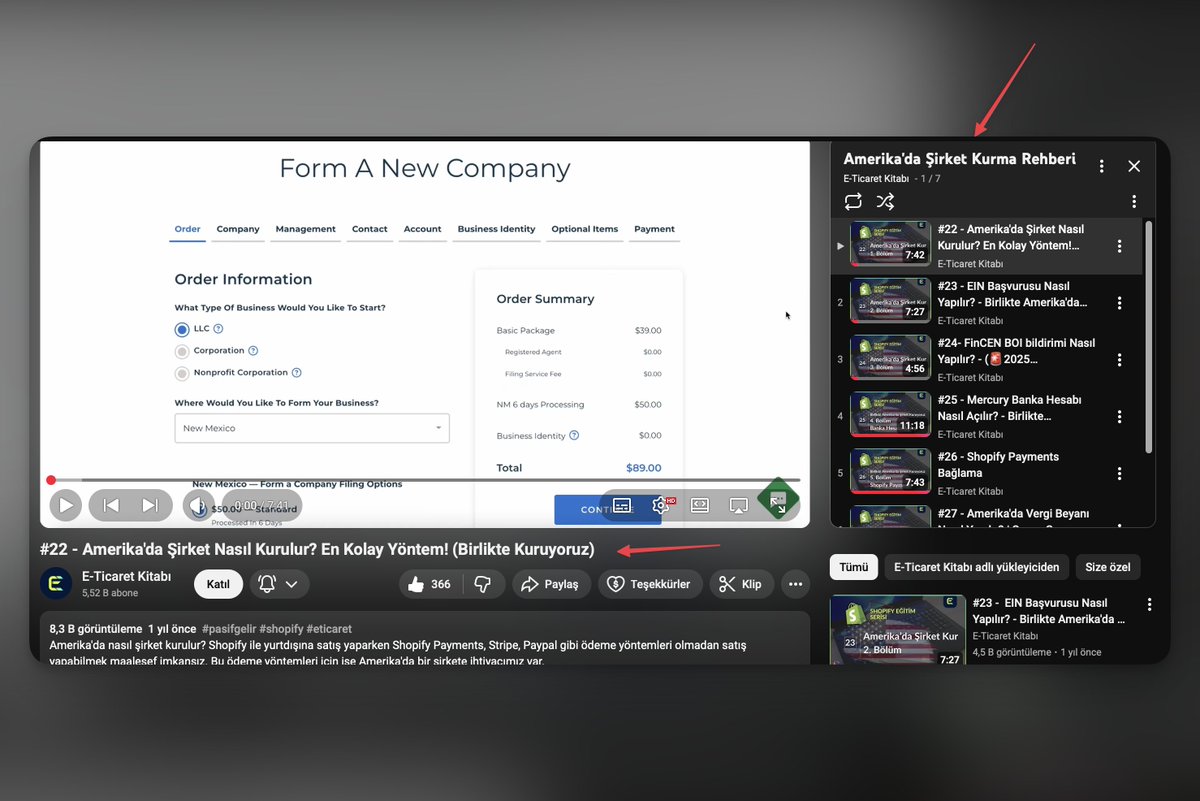 Şu seriyi izliyorsun, bam bam bam kuruyorsun: youtube.com/watch?v=M-HT-W…