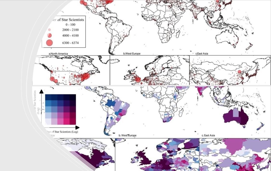 In theory, ideas have no borders; in practice, they behave like real estate. 
Check my new blog with Xiang &amp; <a href="/ndrlee/">Neil Lee</a> on the brutal #geography of #research. "Star" #scientists still cluster where the air is thickest with influence.
blogs.lse.ac.uk/impactofsocial… doi.org/10.1111/tran.7…