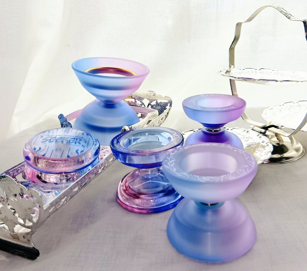 大好きすぎるパープル×ブルーのフェードカラー集合で幸せ💎 どれも