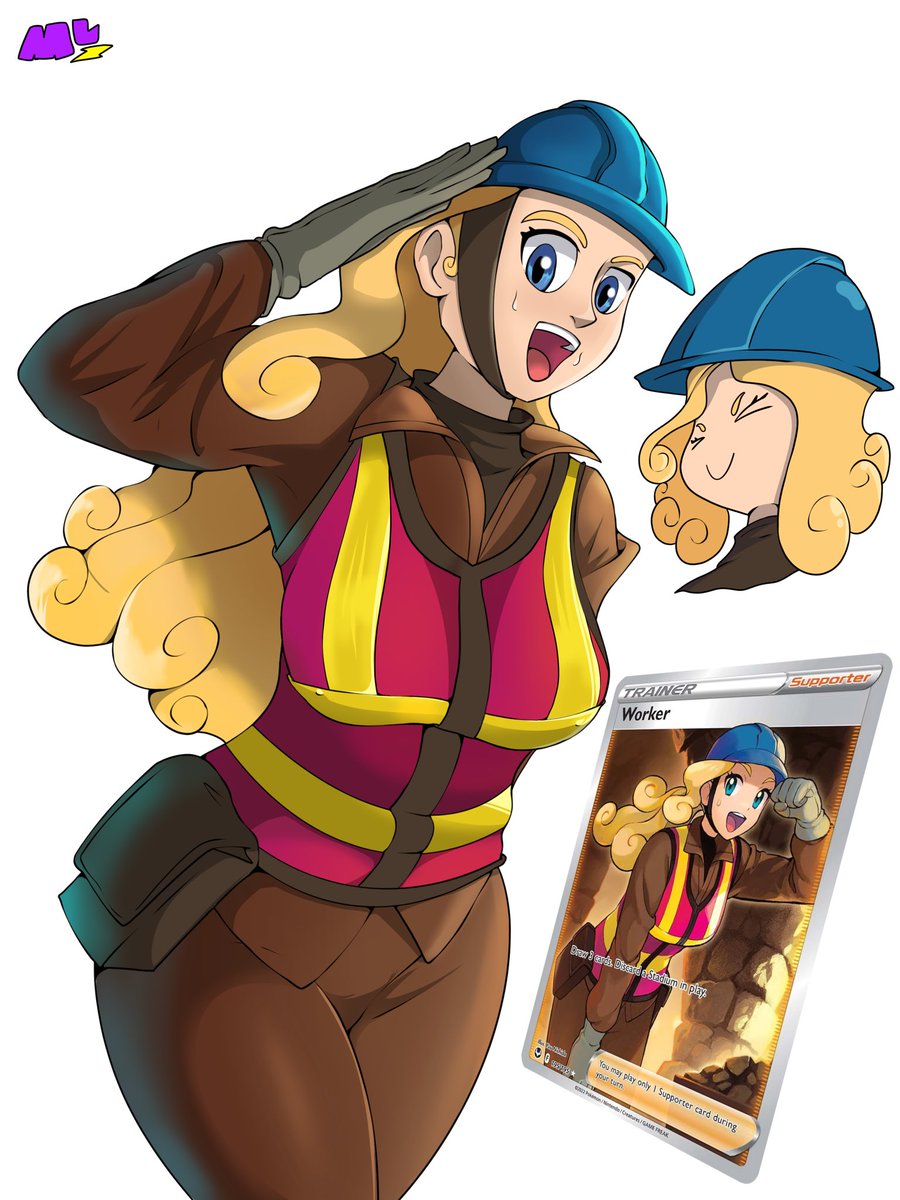 Mecha_Lock's tweet image. Pokémon character “worker”!