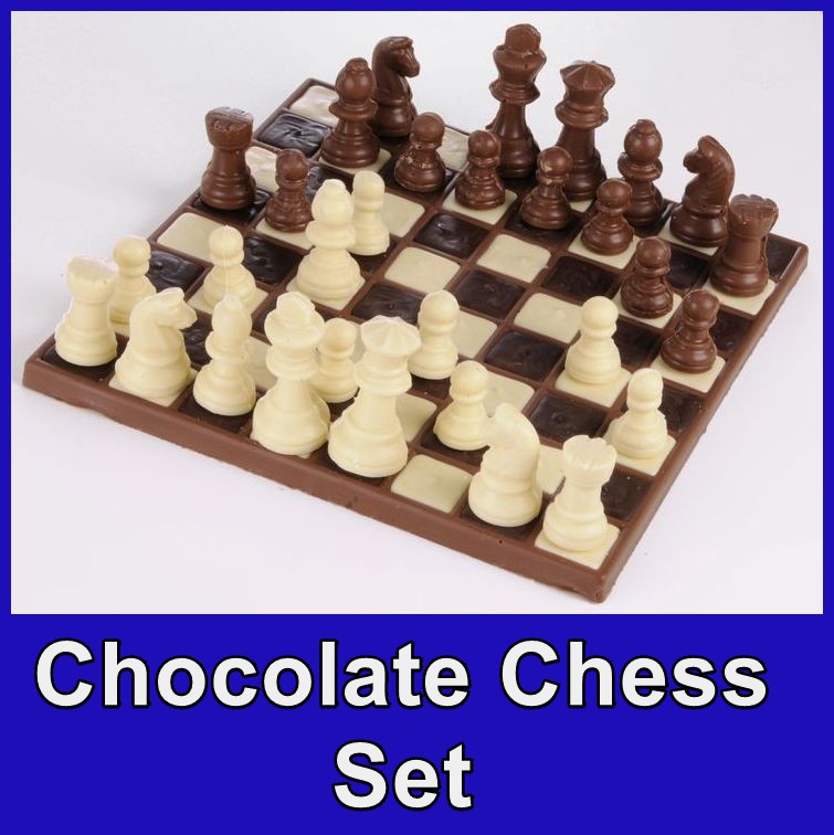 Chess chocolate ブレスレット You can eat this chocolate chess set if you lose the game instead