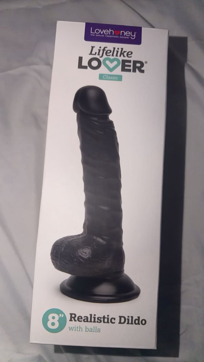 One of my supporters have just brought me my new toy😈who wants to see me use it?