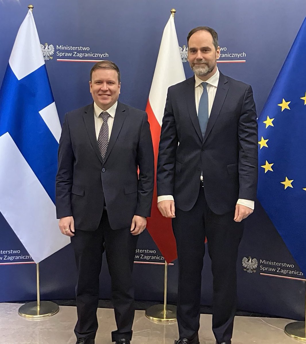 Finland in Poland tweet media