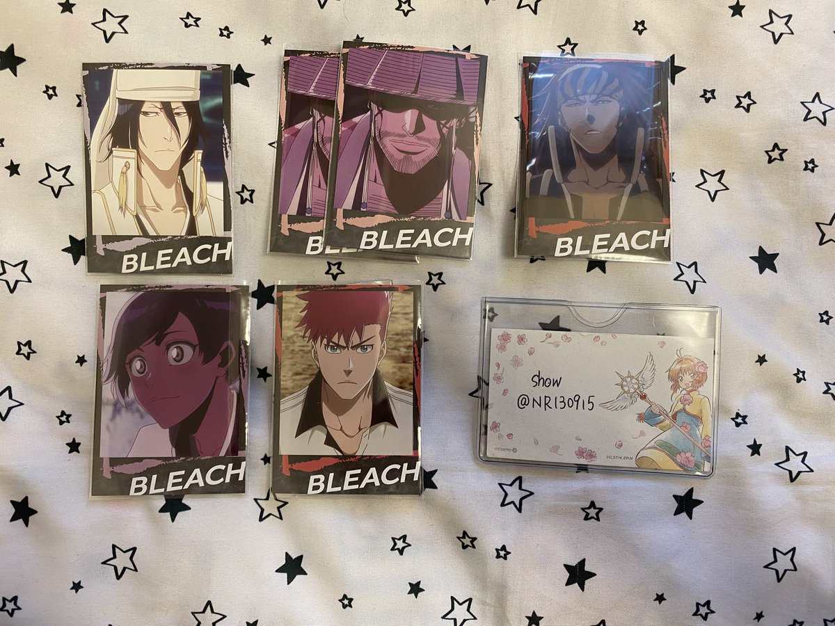 交換/譲渡】BLEACH インスタントフォト風 ブロマイド 〘譲〙☆朽木白哉