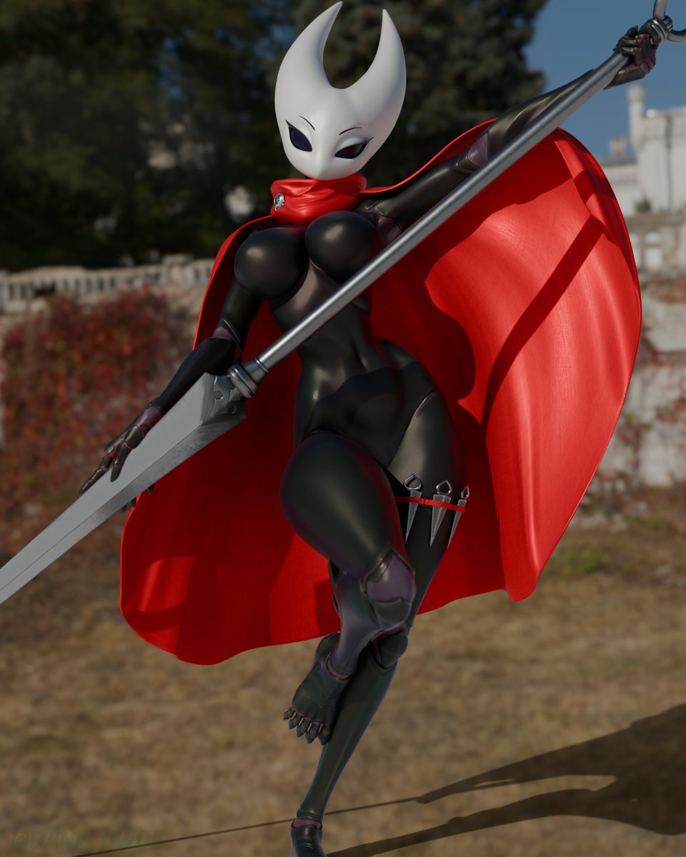 Hornet's just doing a bit of training
|
Hornet: <a href="/MSplashDoggy/">MayoSplash🔞 (Commission closed)</a> 
Rig: <a href="/CaptainFlapcats/">Flapcats🔞</a> 
#hornet #hollowknight #SilkSong #furryart #b3d