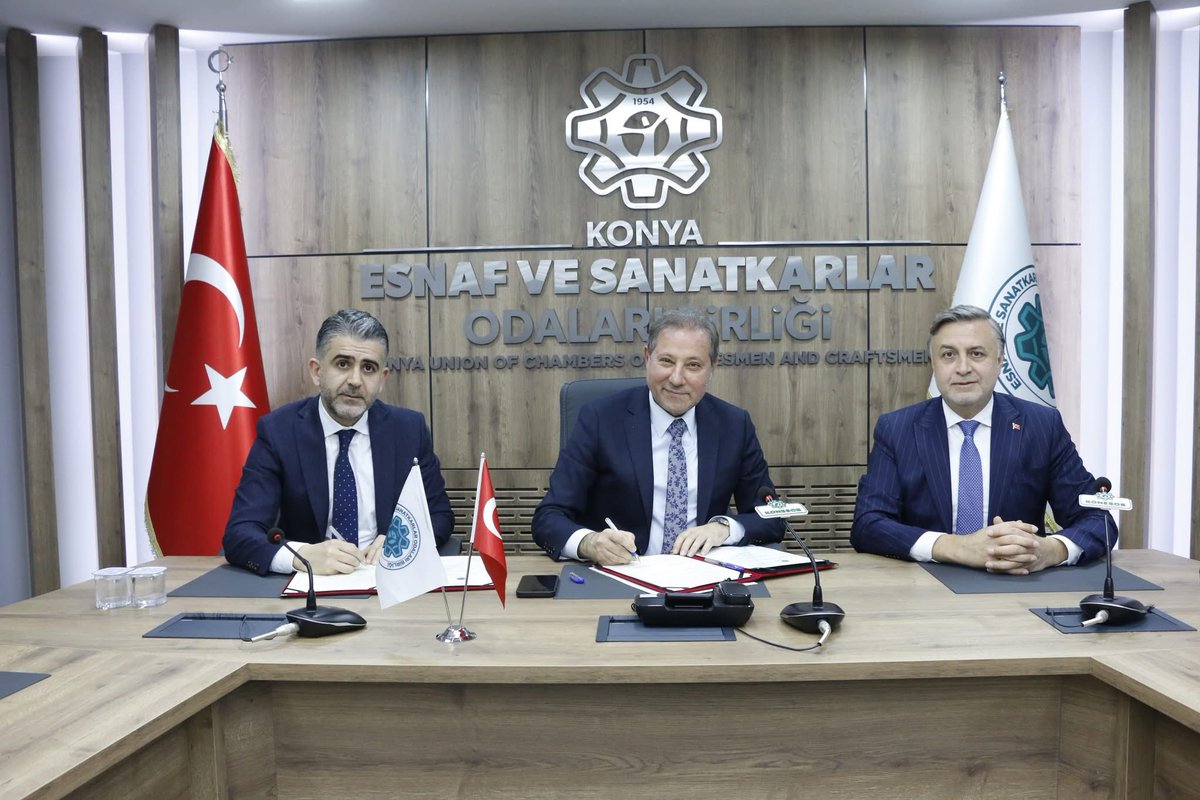 Konya Esnaf ve Sanatkarlar Odaları Birliği tweet media