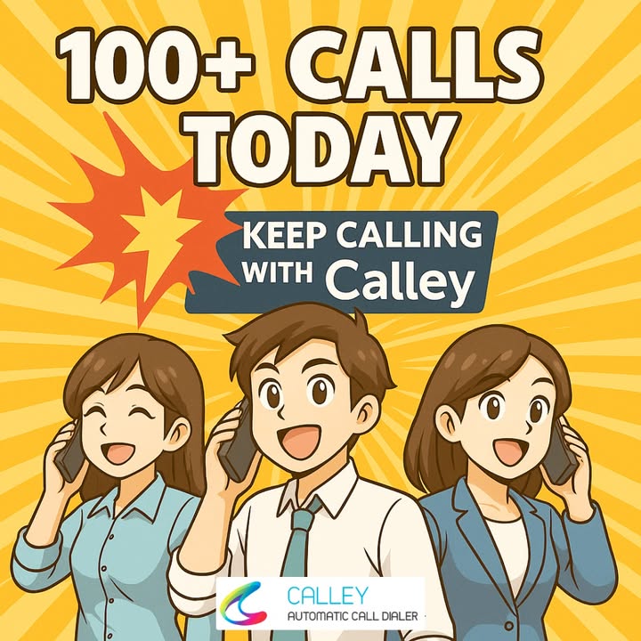 CALLEY - Automatic Call Dialer tweet media