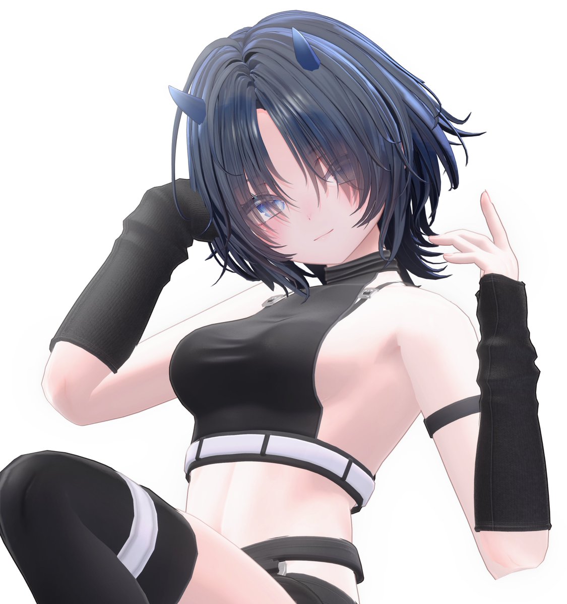 新作ヘア「まじ鬼ウルフ」 発売開始しました！  

角付きのウルフヘアです👹

当ポストをRP＆フォローしていただいた方の中から、抽選で３名様にプレゼント🎁✨
また、BOOTHでスキ♡が300増えるごとに当選枠を1人追加します！

🔗muu03.booth.pm/items/7903171

応募締切：1月30日 18時まで 📅

#muu