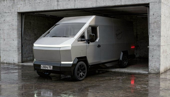 ferozwala's tweet photo. Russia unveils its #Cybervan
EV maker Russo-Balt rolls out a line of light electric vans
Built from stainless steel with an angular, Cybertruck-inspired design, 200 hp and one-hour fast charging
@RT_com #Russia https://t.co/f7HzaXnR8O