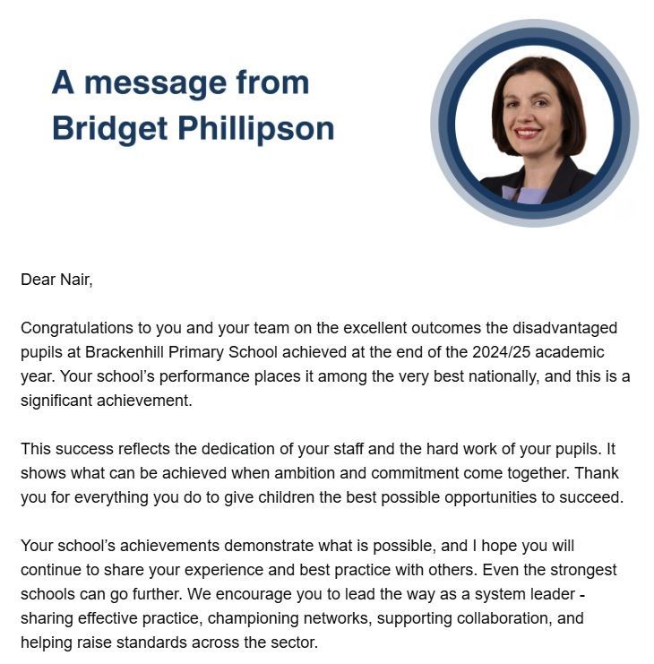 Brackenhill Primary School tweet media