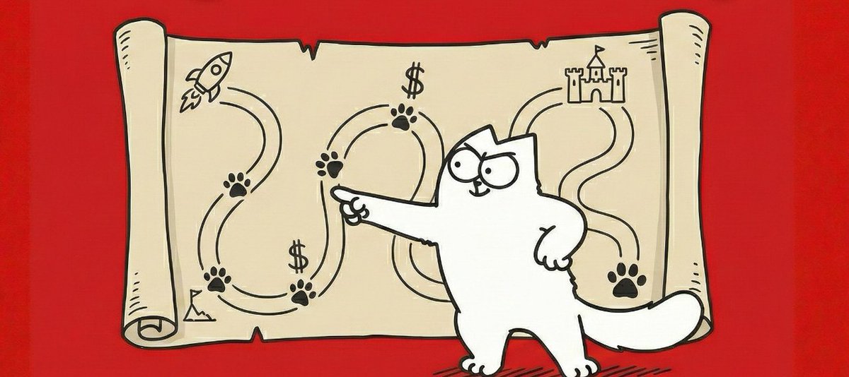 SimonsCatMeme's tweet image. Every day one step closer 😼