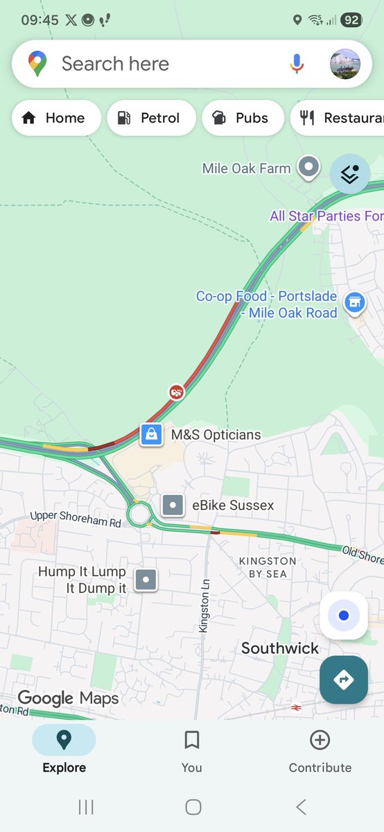 Sussex Traffic Watch tweet media