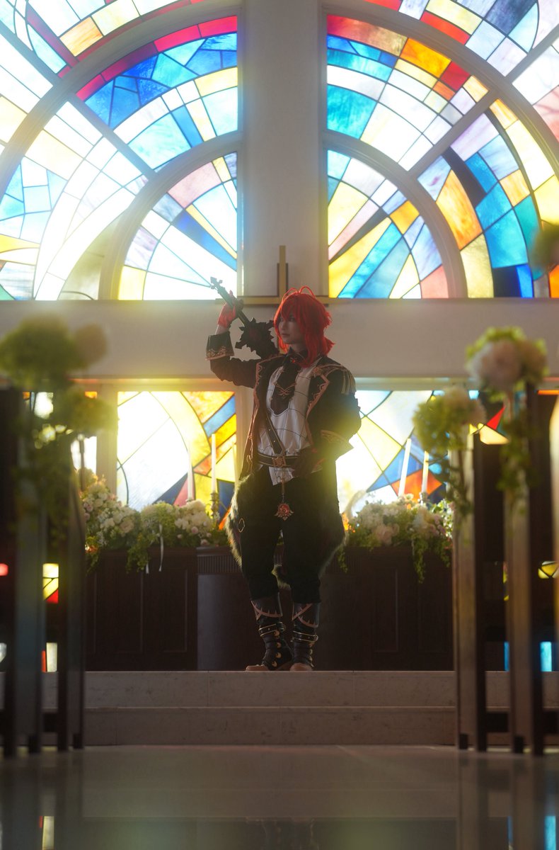 ⚠️コスプレ⚠️

【原神】
 ディルック

photo NANVさん <a href="/NnNanv/">耀肥満Nanv</a> 

#原神   #GenshinImapct