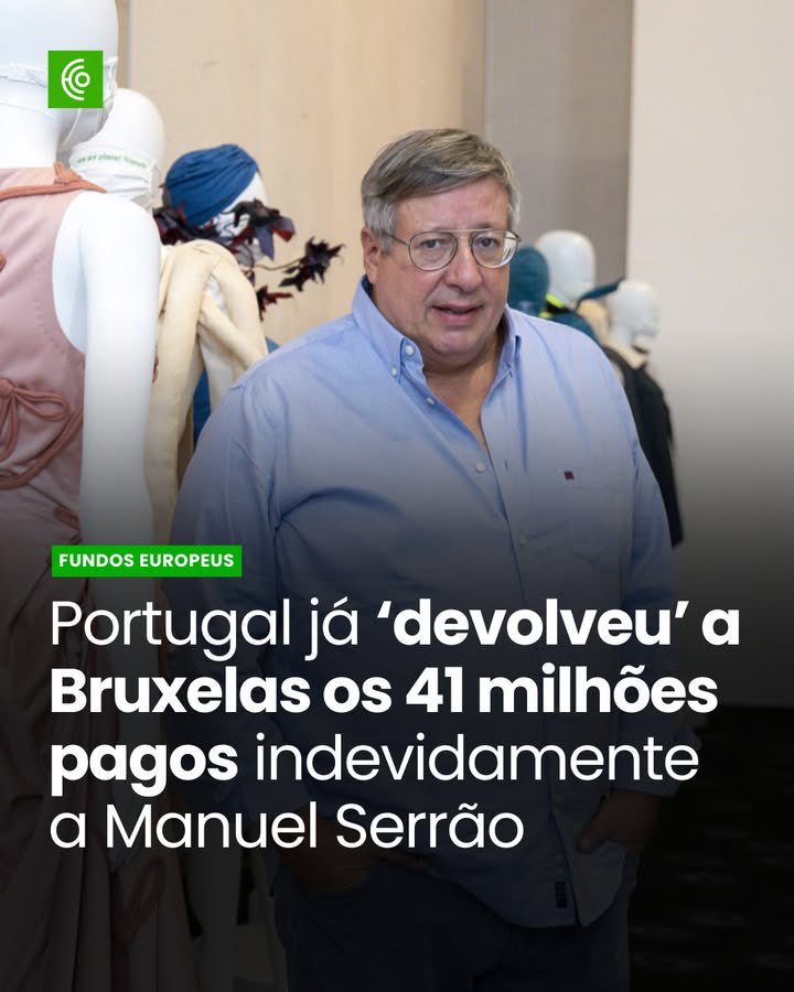‼️Malta preparem-se para desembolsar mais de €30M, que o sistema instalado agradece!‼️

Como o Estado não conseguiu ainda recuperar este valor de Manuel Serrão, teve de utilizar dinheiro dos contribuintes para saldar a dívida perante a União Europeia.

NÃO ACORDEM, NÃO!
