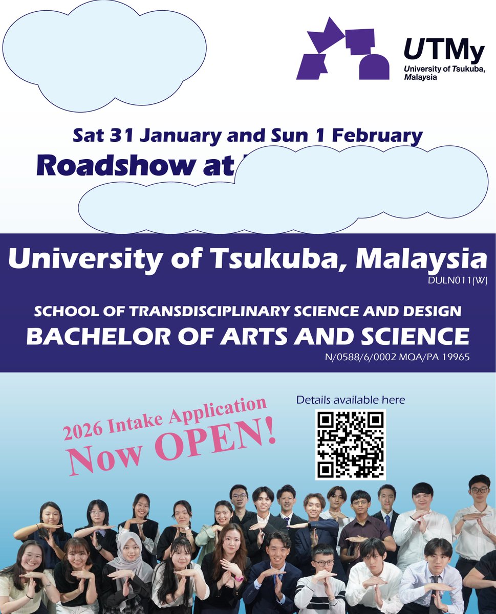 University of Tsukuba, Malaysia (UTMy) tweet media