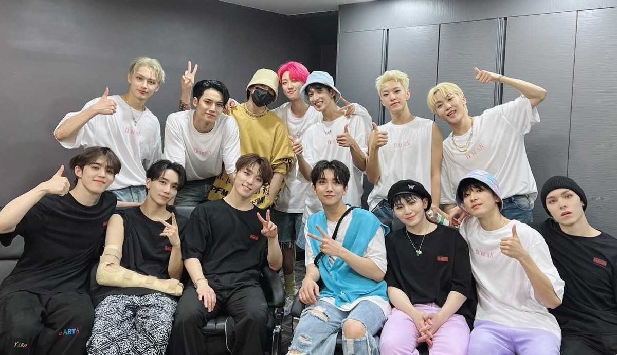 so jungkook, mingyu, scoups, and vernon visited the new korean bbq restaurant together, and if this was on the last day of the cxm concert, then either jungkook joined the company dinner after the concert, or he had a separate meal with the members and even bumzu omavdsjs i love