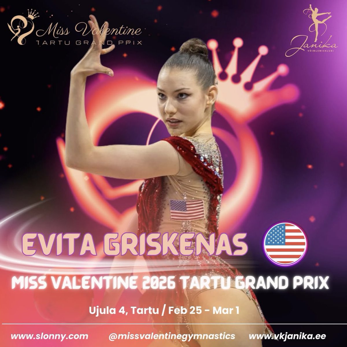 También conocemos varias de las participantes ya anunciadas para el torneo #MissValentine ✨

Tara Dragas 🇮🇹 y Evita Griskenas 🇺🇸