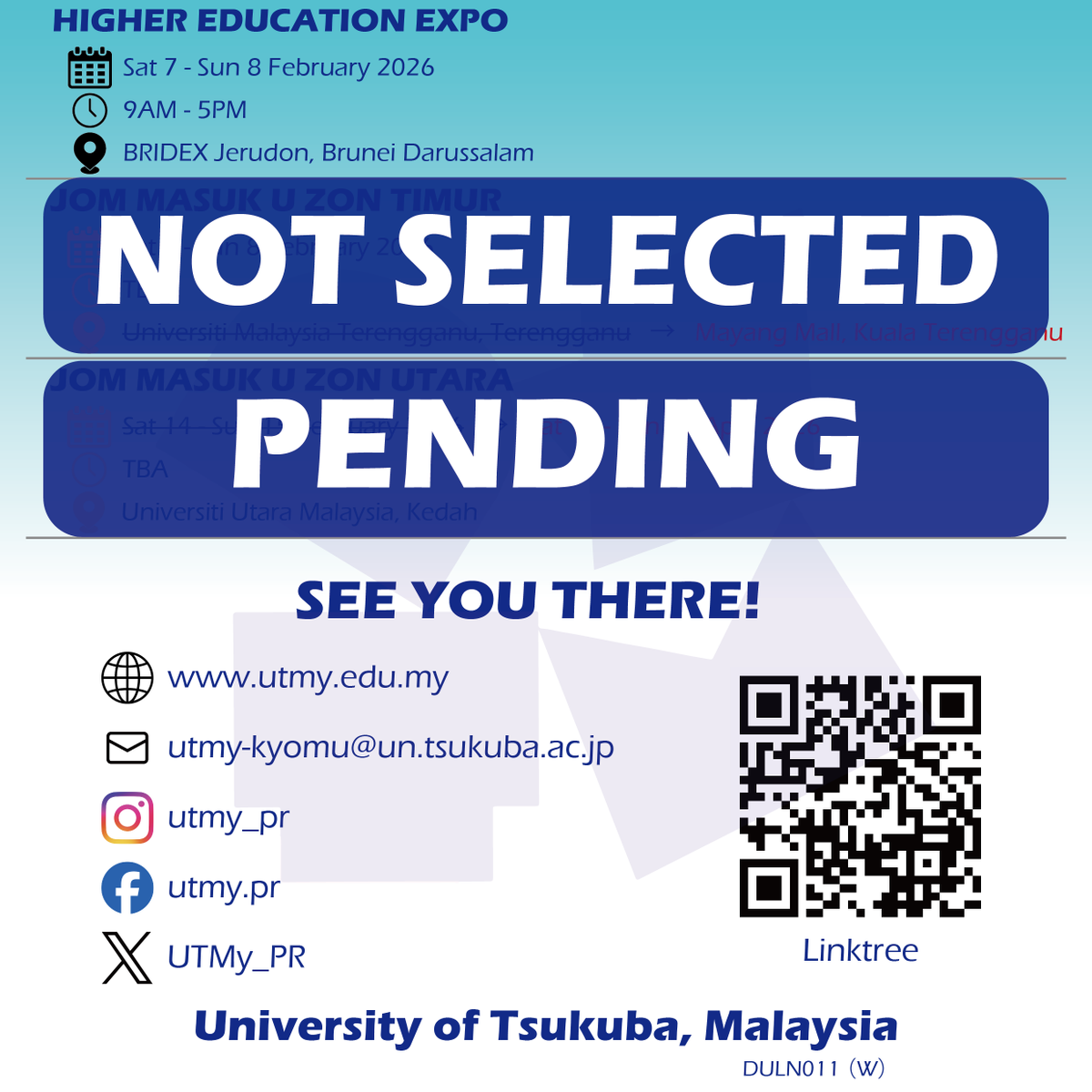 University of Tsukuba, Malaysia (UTMy) tweet media