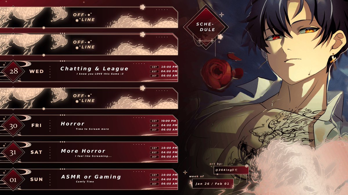 Proud of you. You’ve been doing amazing lately 🖤