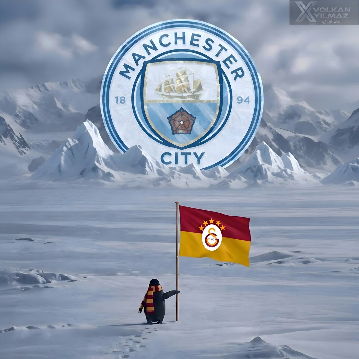 _vlknylmz's tweet photo. Biz kimleri dize getirmedik ki? 

Galatasaray'ın olduğu her yerde umut mutlaka vardır..

Bekle bizi Manchester City.. Geliyoruz... https://t.co/3Nf0H7aI70