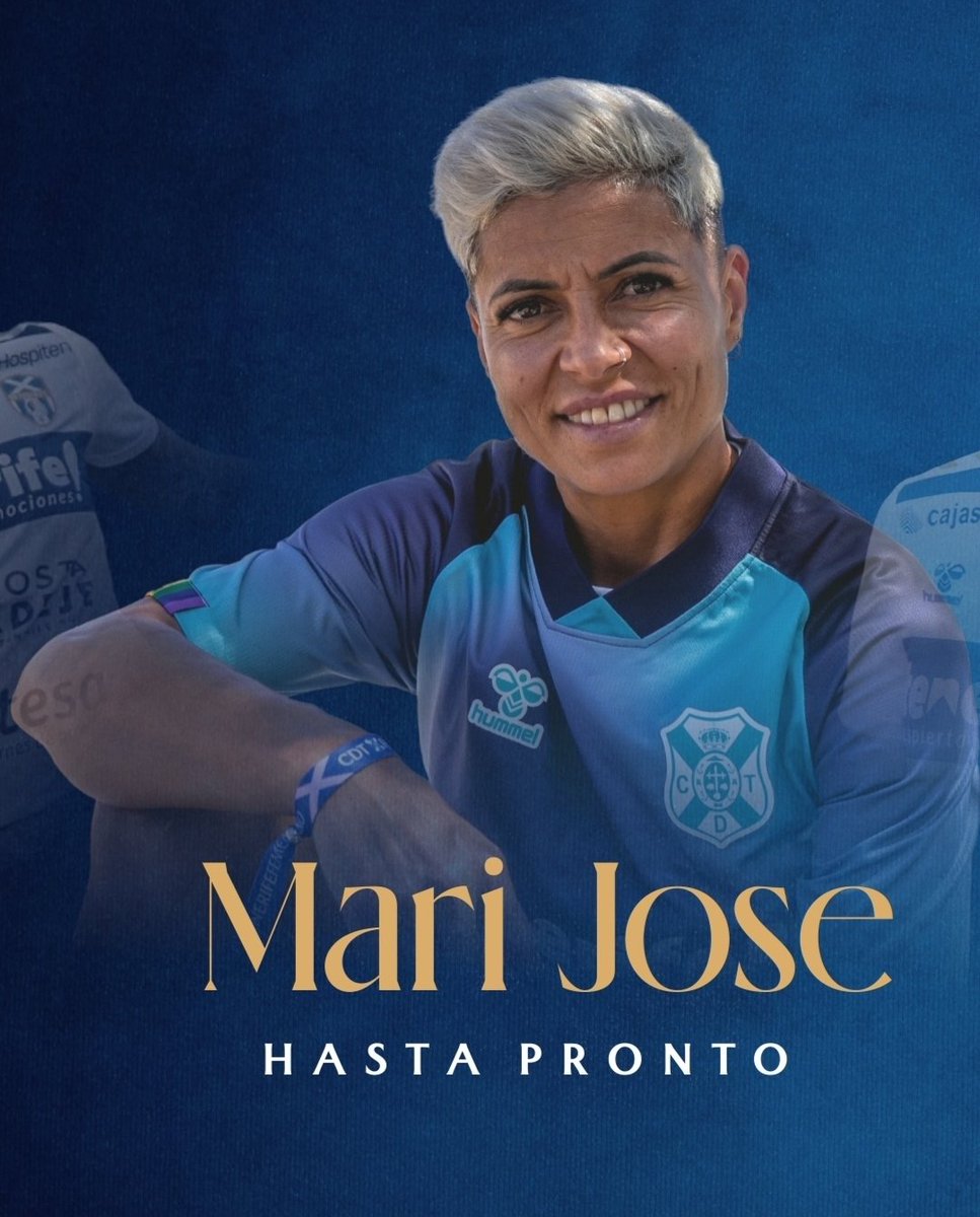 AlexArbelo's tweet photo. La mejor futbolista que ha dado esta isla, deja de ser jugadora del @CDTFemenino 

A @MJPerezGlez solo uno puede desearle la mejor de las suertes en el futuro... https://t.co/1NucZA0UmE