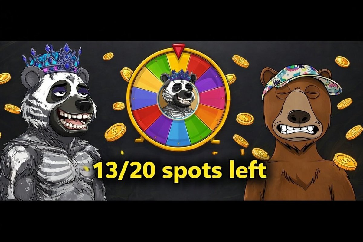 13 out of 20 spots left