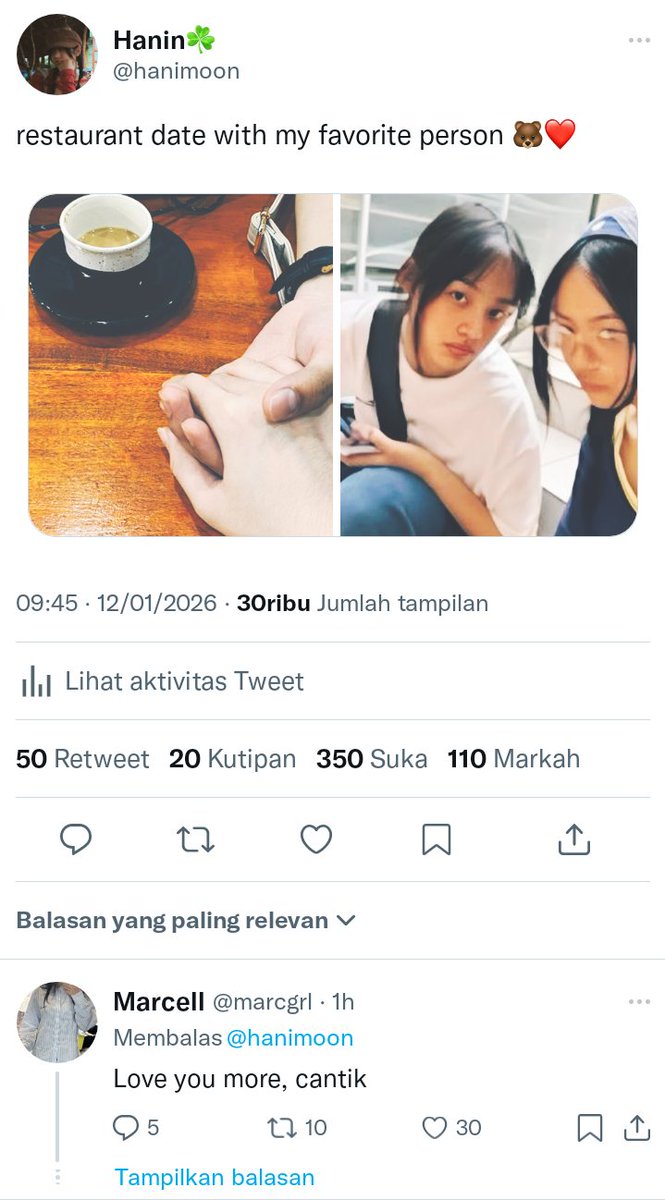 CegilnyaMinji's tweet photo. Bbangsaz x taesan AU

"Mantan yang masih gamon" https://t.co/mkOXvait38